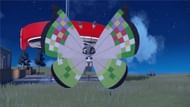 Vivillon's standard "Fancy" pattern will reappear 24 hours after a postcard is sent (Image via Game Freak)
